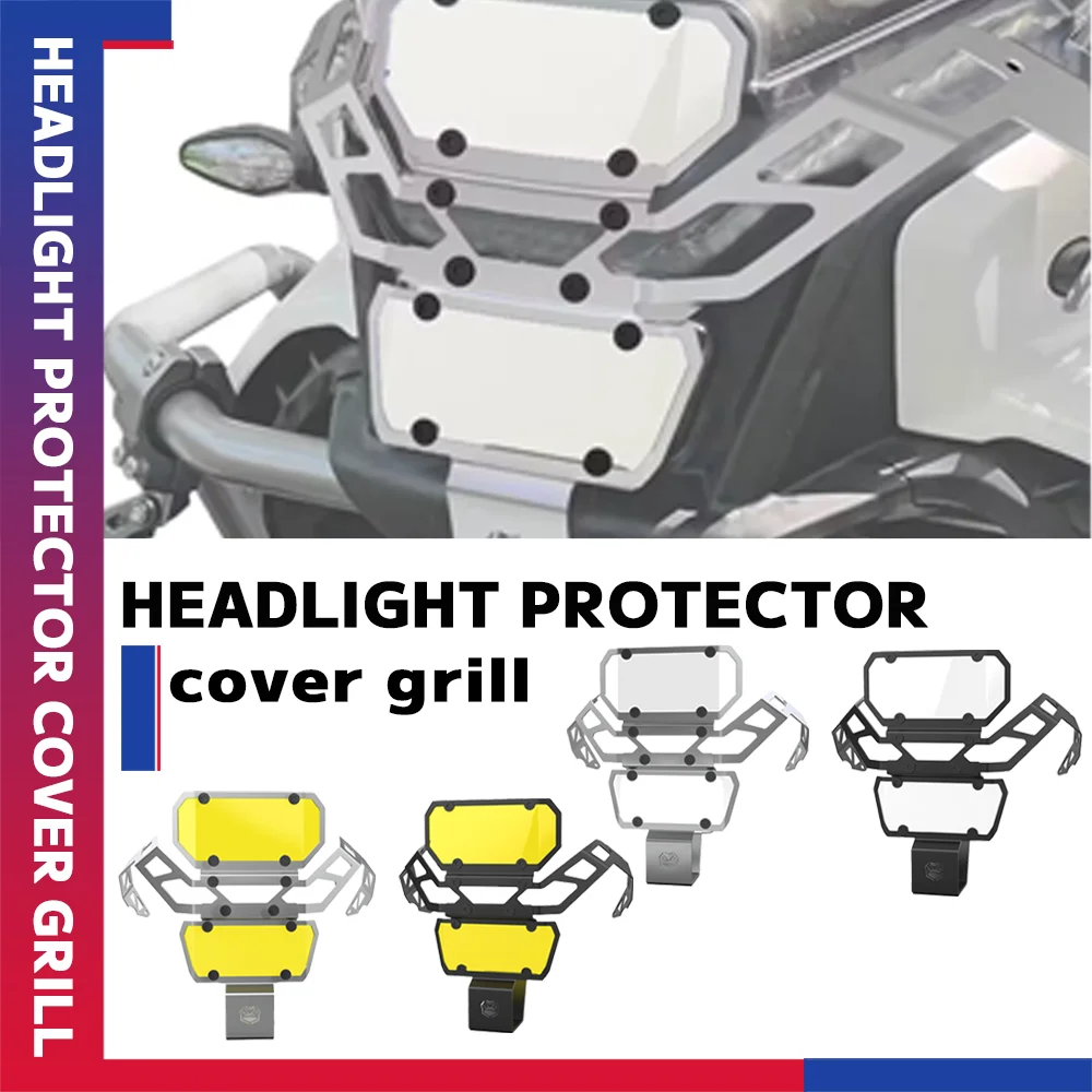 

IBEX 450 For CFMOTO CF 450 MT 450MT IBEX 450 2024 2025 2026 Motorcycle Headlight Guard Cover Protection Front Light Protector