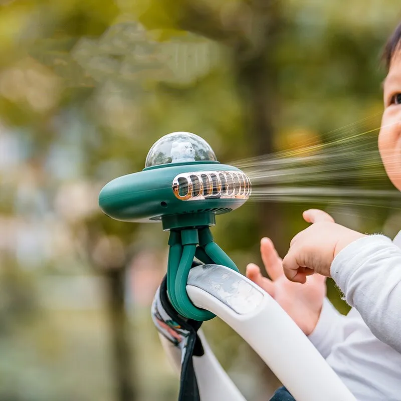 2000mah Kinderwagen Lüfter tragbare klingen lose USB wiederauf ladbare leise Outdoor starken Wind verstellbare Stativ Lüfter