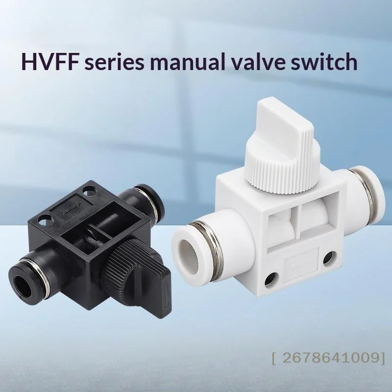⚑Premium Pneumatic Fitting Pipe Connector HVFF Tube Air Quick Fittings 4/6/8/10/12 mm