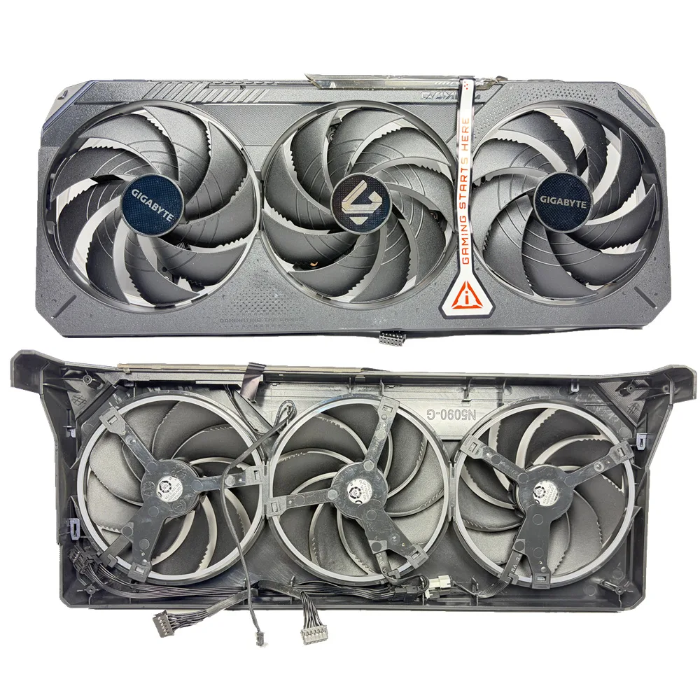 Suitable for Gigabyte RTX 5090 GAMING OC Magic Eagle graphics card cooling fan silent original disassembly product