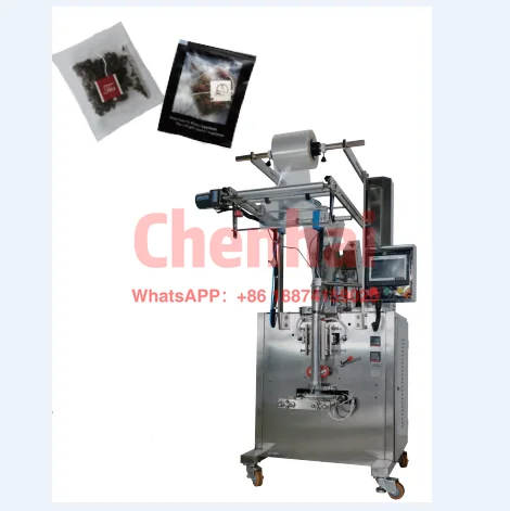 Automatic out bag packing machine, green tea packaging machine, outer bags, non-woven triangle bag packaging machine