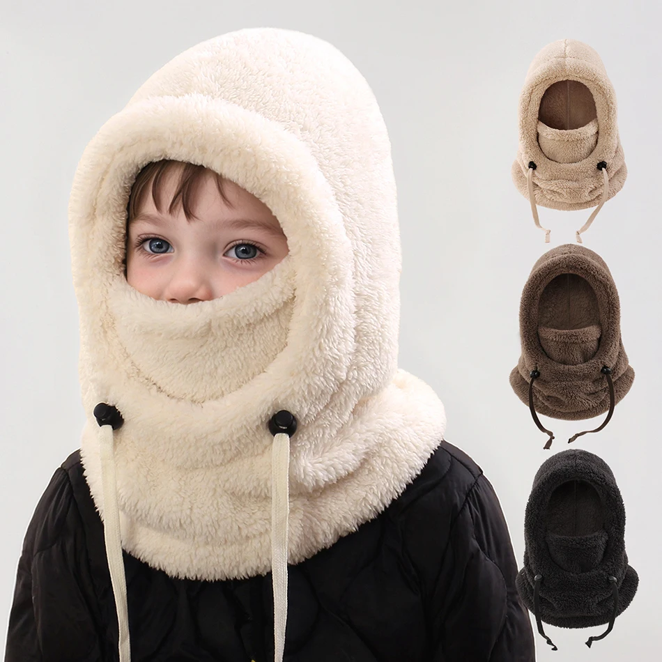 Gorro de punto para niños, bufanda, orejeras, conjunto de accesorios de invierno suaves y cálidos para niñas y niños, juego de actividades al aire libre