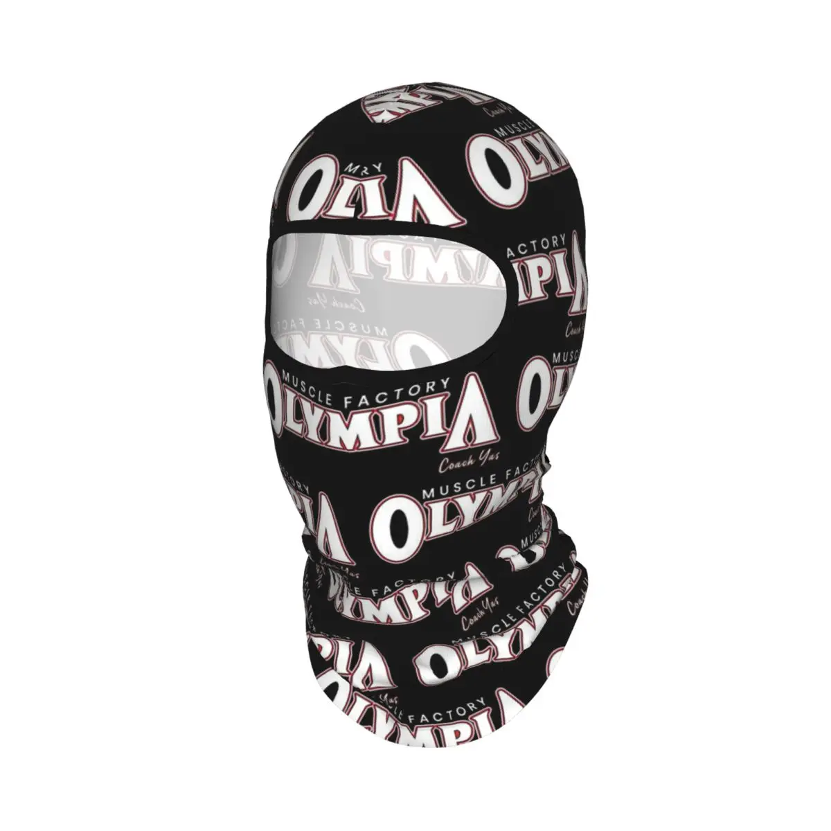 Future Mr OLYMPIA Motivations Breathable Thin Balaclava Full Face Mask Sun Protection Neck Gaiter For Motorcycle Cycling