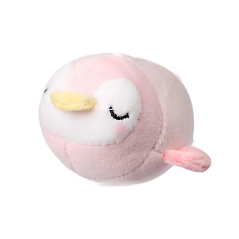 オーシャンパークのかわいい眠っているペンギンのぬいぐるみ、北極ペンギンの人形、バックパックペンダント、キーホルダー、学生のバックパックの装飾ペンダント