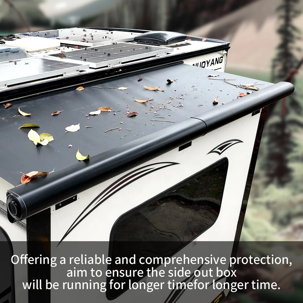 Modular Full Cassette Slide Out Awning Kit Slide Out Topper with Cover Protection for RVs 5th Wheels Travel Trailers Motorhomes