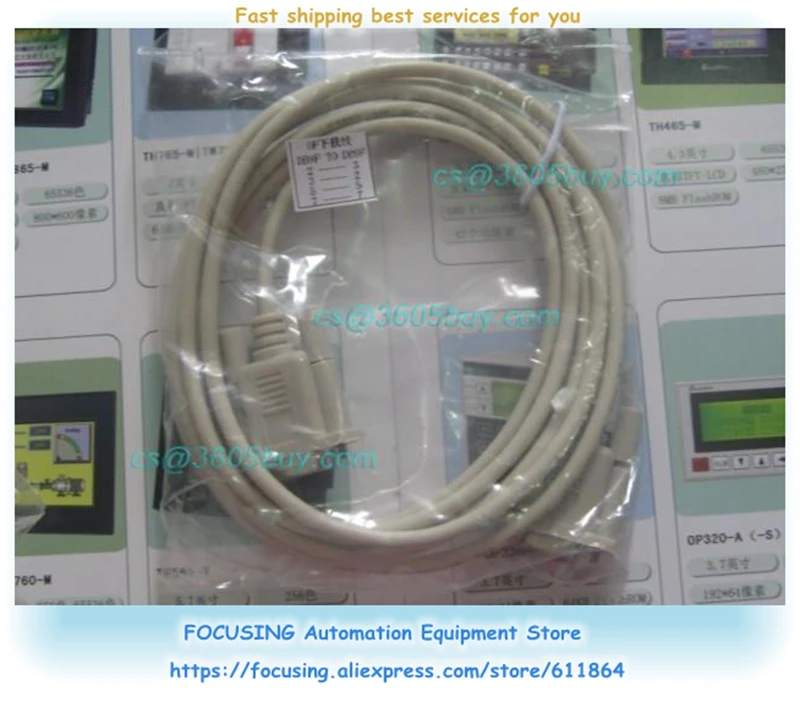 New Text Display OP320 MD204L OP320-A One Piece Machine Programming Ca ble
