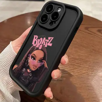 適用於 iPhone 16 Pro 14 15 Plus 11 12 13 Mini 15 Pro Max 的柔軟矽膠手機殼,防震,時尚可愛。 12 最佳銷售 布拉茨娃娃案 - №5