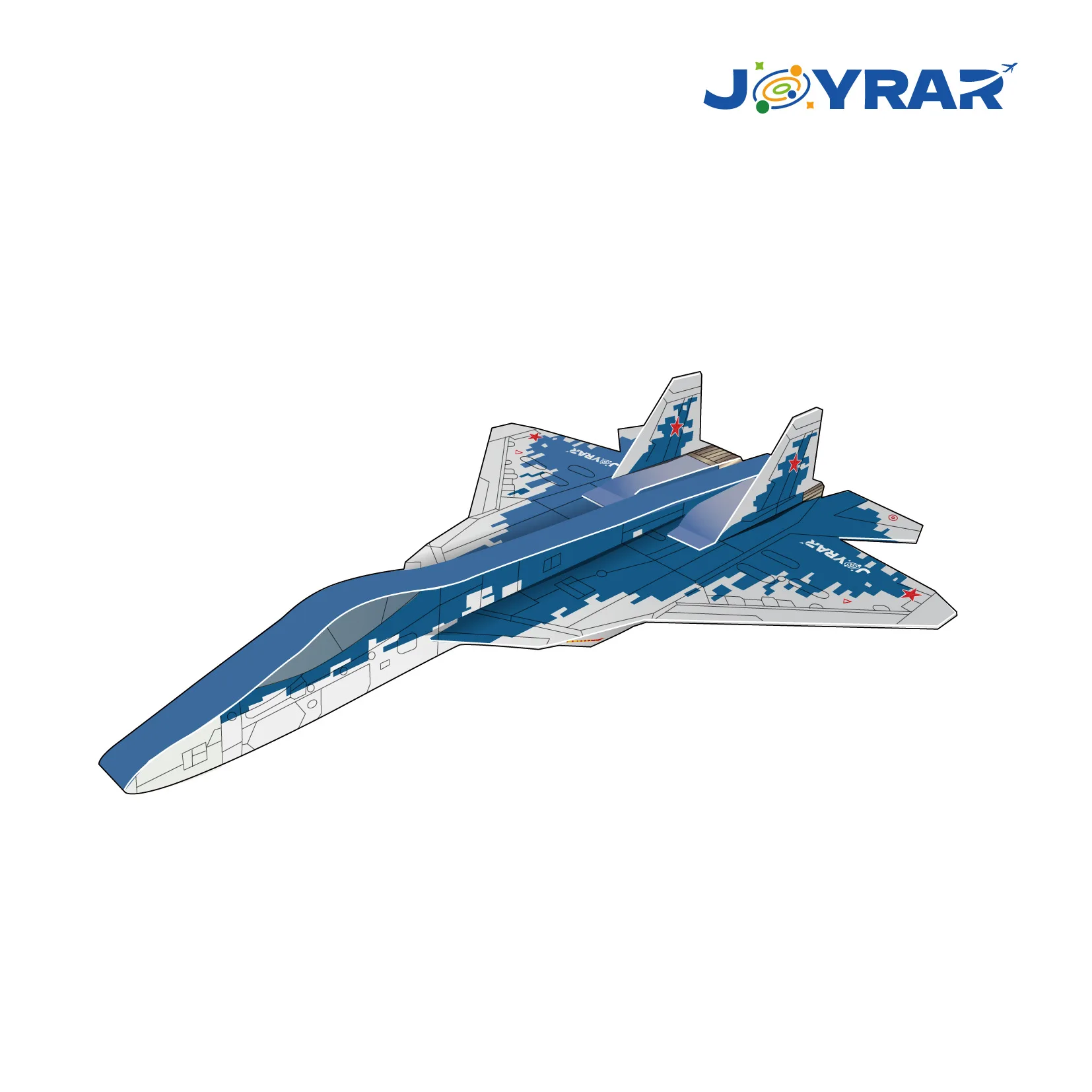 

SU-57 Catapult Aircraft Toy Creative Catapult Aircraft Rubber Band-Powered DIY Assembly Student Aviation Educational Science Kit