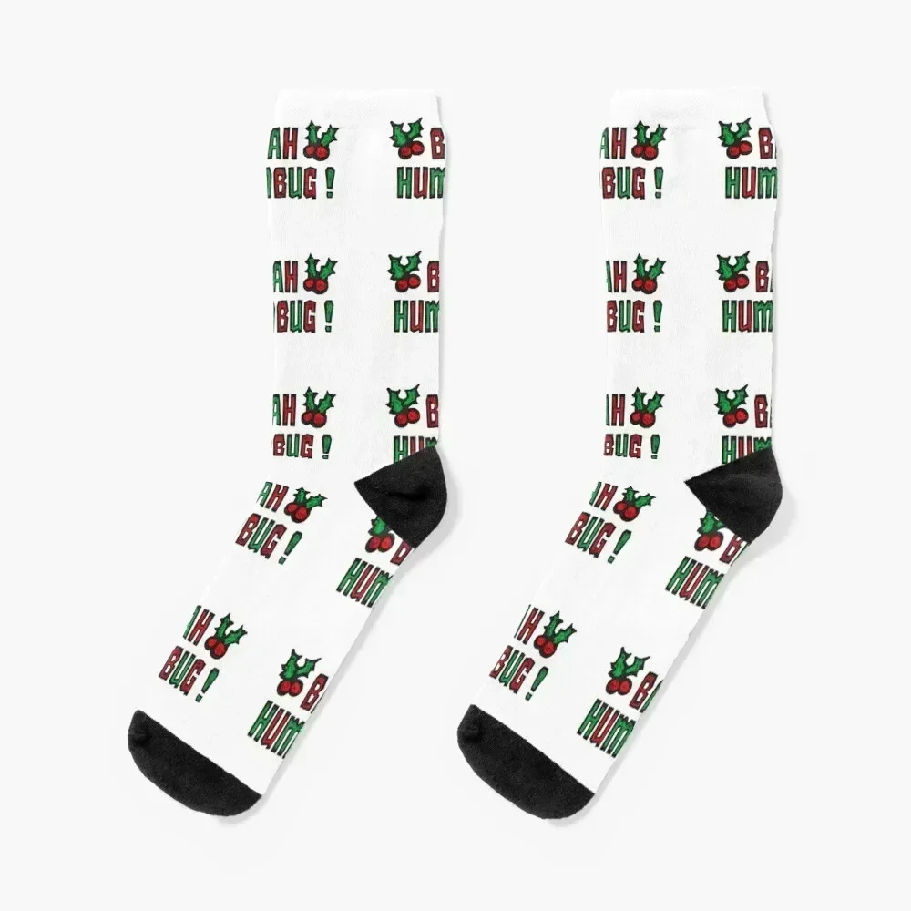 

Bah Humbug! Socks christmas gifts sports stockings retro funny gifts Socks For Man Women's