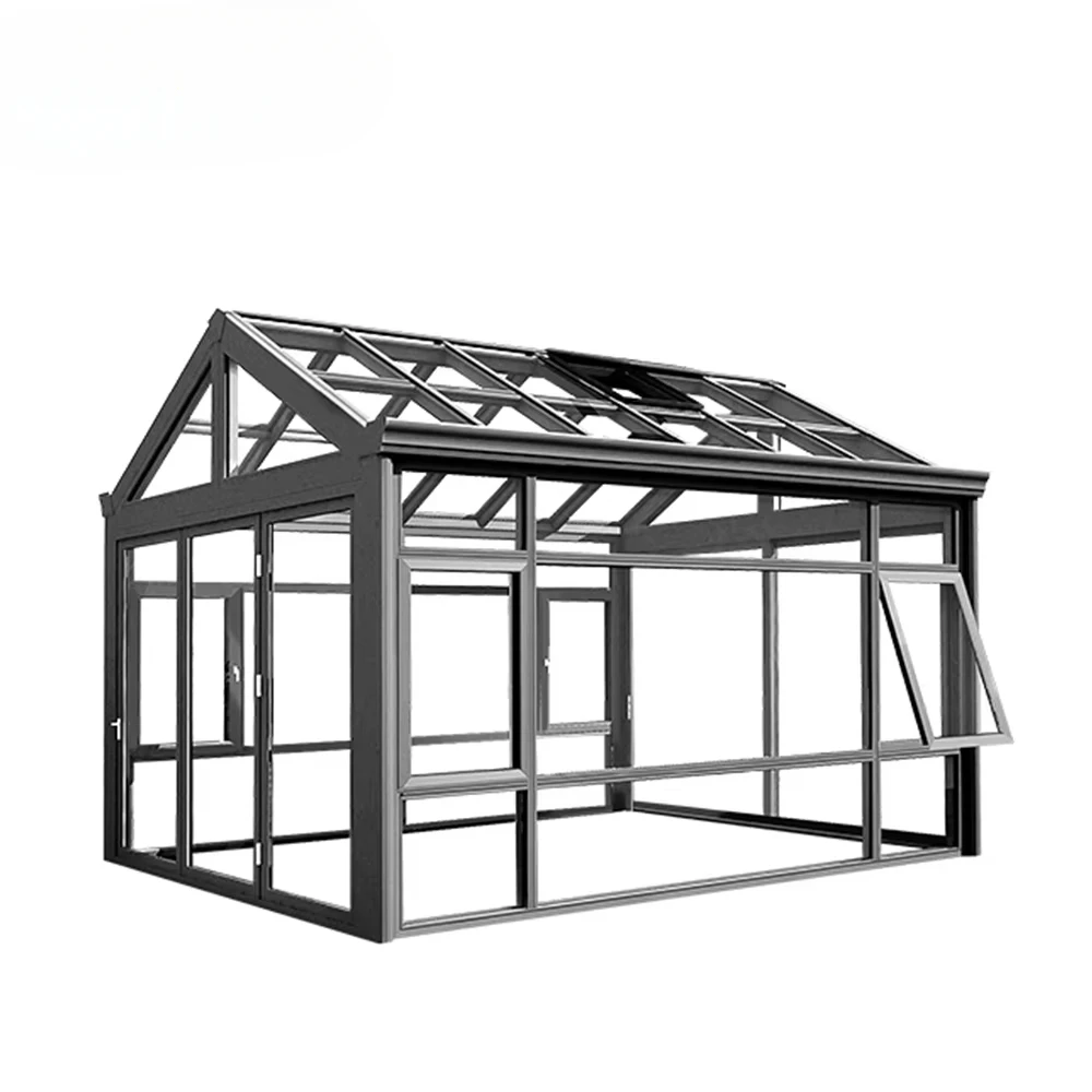 

Portable Aluminum Sunroom Garden Room Green House