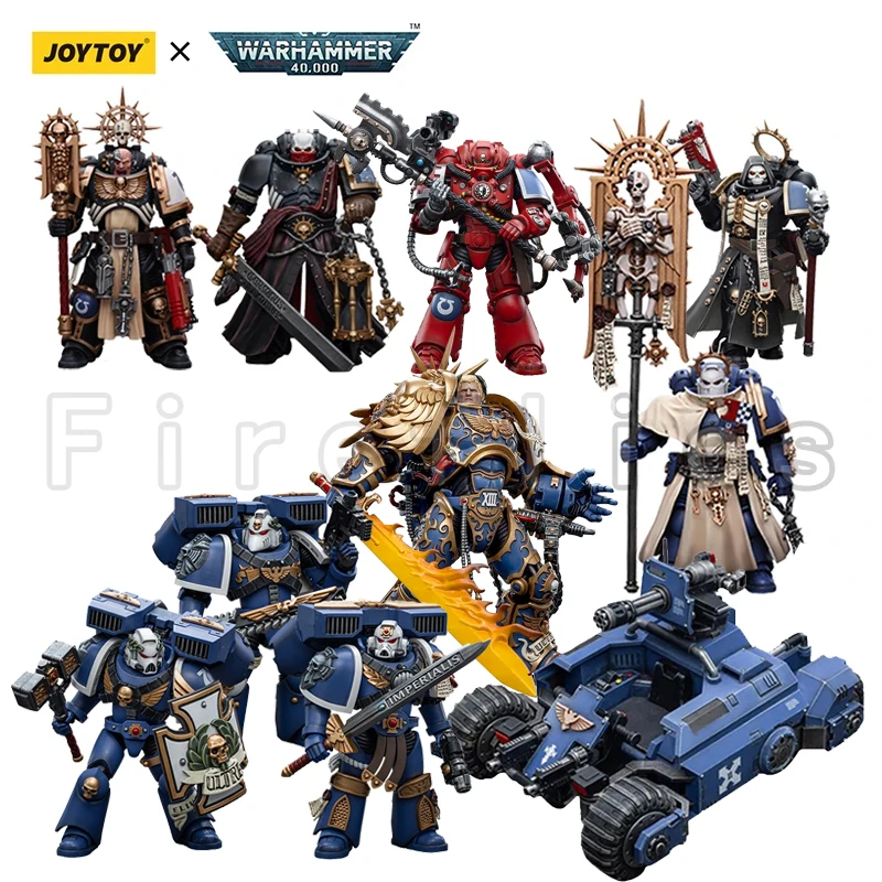 1/18 JOYTOY Action Figure 40K Ultra Figures And Mecha Severus Agemman Castor Librarian Tigurius Anime Collection Model Toy