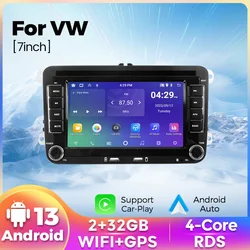 Sistemi intelligenti Android per VW Volkswagen Golf 5 6 Touran Passat B6 Jetta MK5 MK6 Skoda autoradio lettore Video multimediale GPS WiFi car player android auto multimedia BT Wifi autoradio 2din android