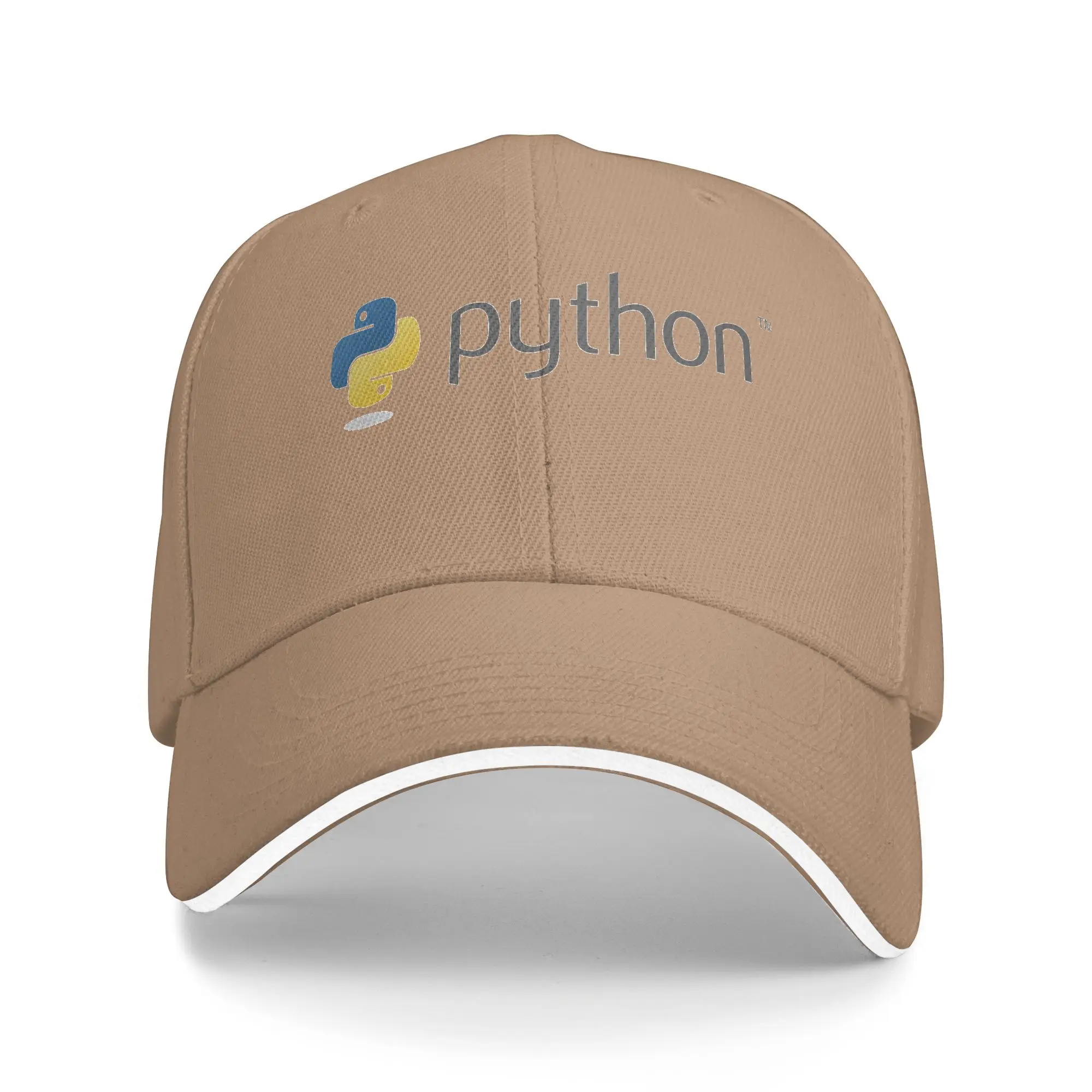 Hot Sale Python Programmers 2 Baseball Cap  Fashionable Black Cap  Outdoor Walking Black Cap