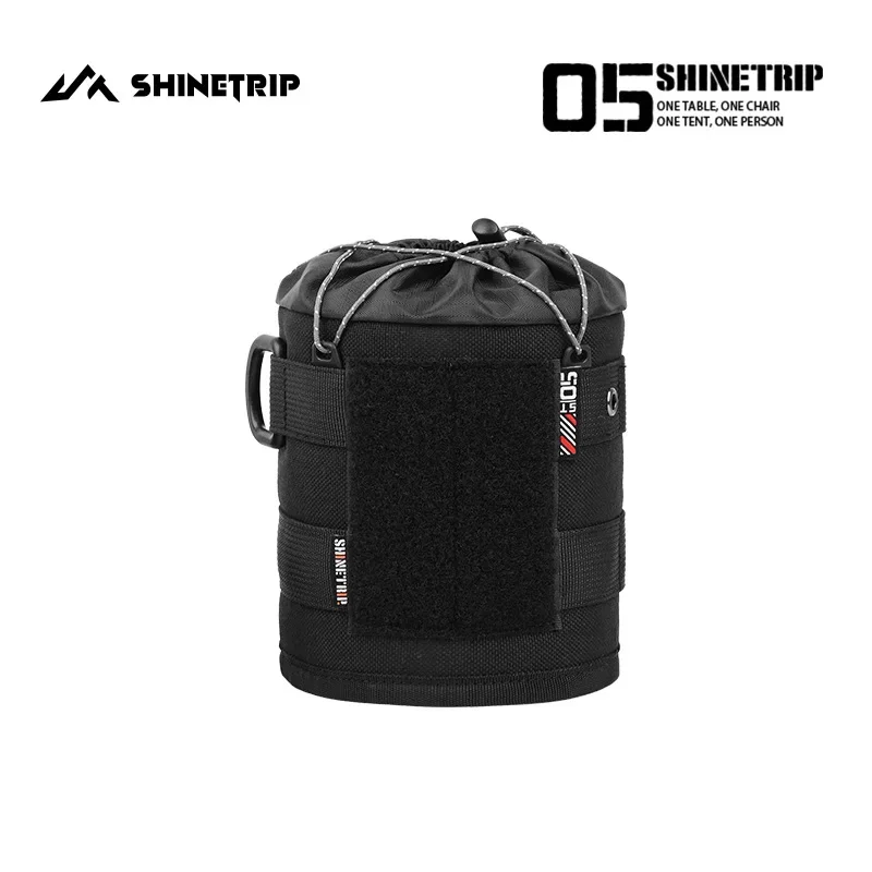 

ShineTrip Gas Tank Cover 05 Series Tactical Style Gas Tank Cover Blackened Military Camping Decoration Anti-Collision