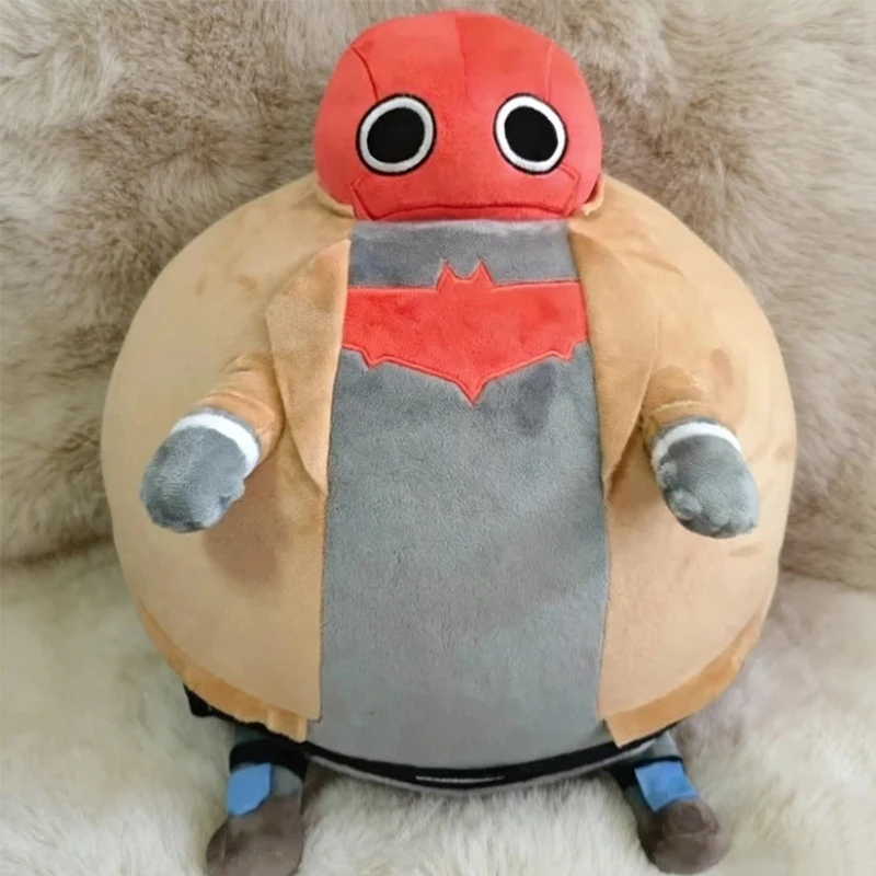 Auf Lager: Fette Jason Todd Plüschpuppe, Niedliche Anime-Merchandise, Spielzeug, Halloween- und Weihnachtsgeschenk, Süße Gefüllte Anime-Figuren zur Dekoration