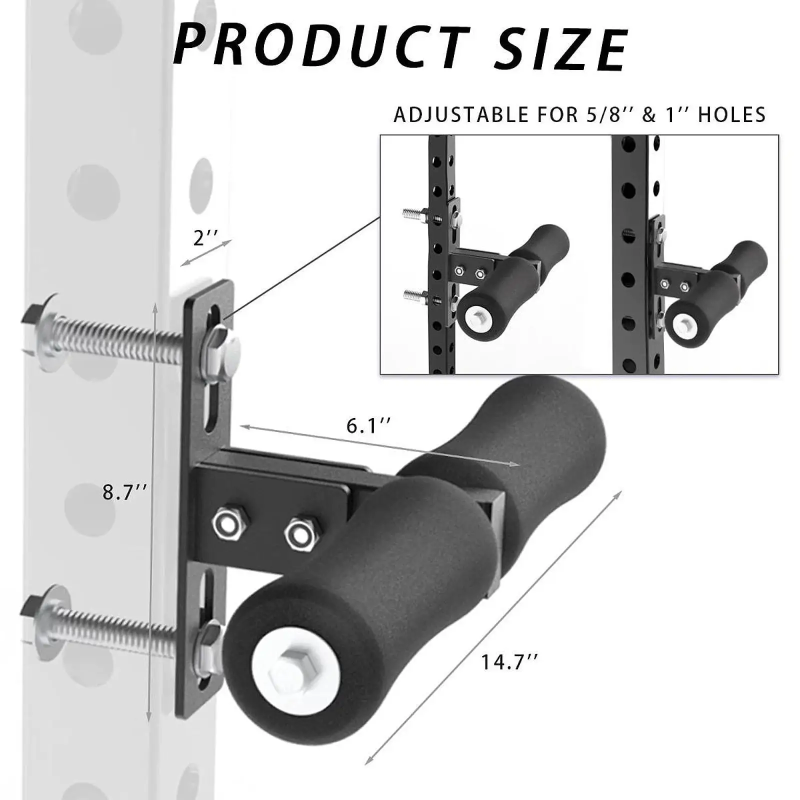 Sit up Bar Rep Rack Mounted Workout for Home Gym Portable Fitness Equipment Abdominal Training Assistant Device Situp Aid
