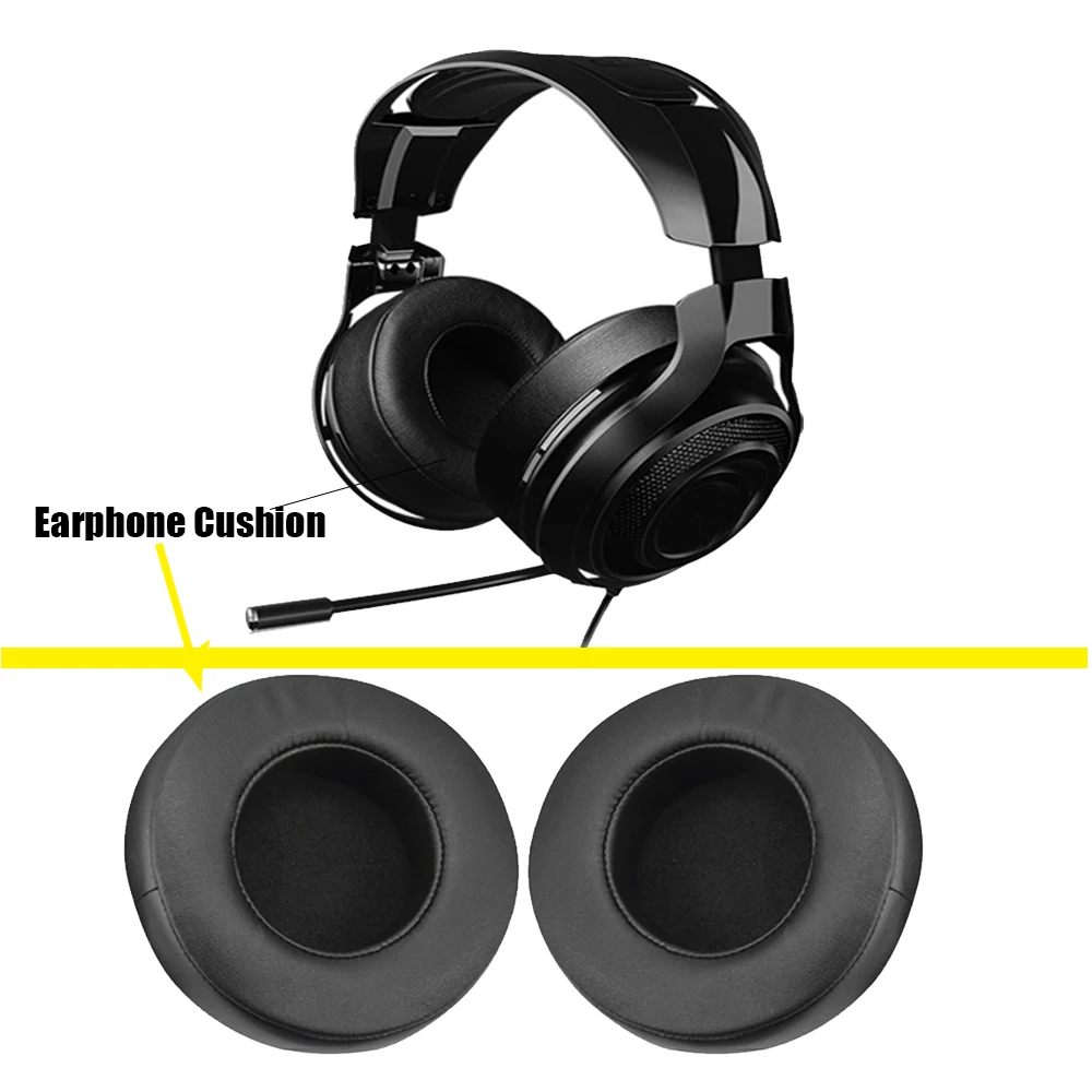 

Replacement Earpads Earmuff Cushion For Razer ManO'War 7.1 Headphones Game Headset Accessory ﻿