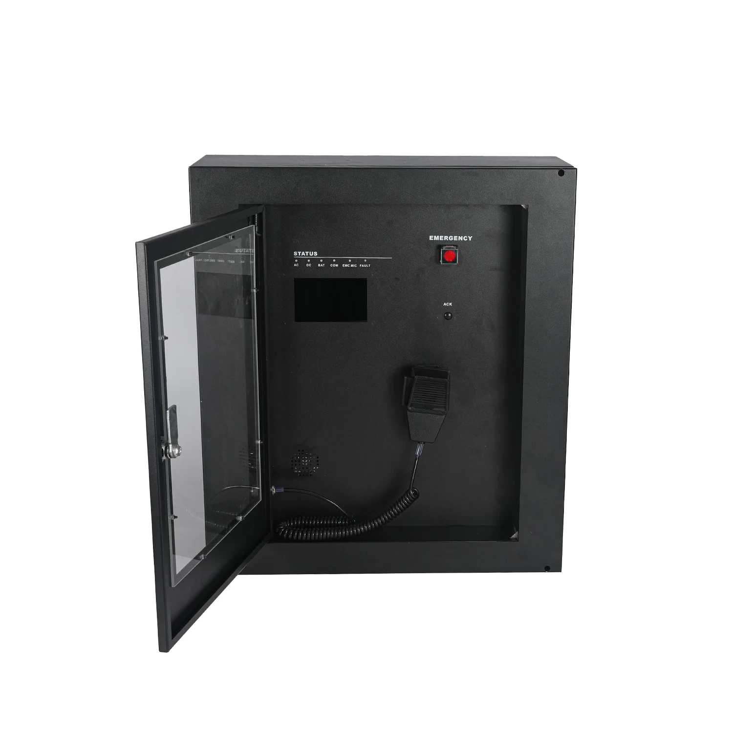 EN54 Standard 4*120w 4 zone wall mount voice alarm system