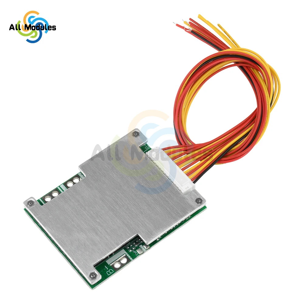 13S 48V 50A/60A BMS 18650 Li-ion Battery Protection Board Split With Equalizer Balance Battery Protection Board for EV