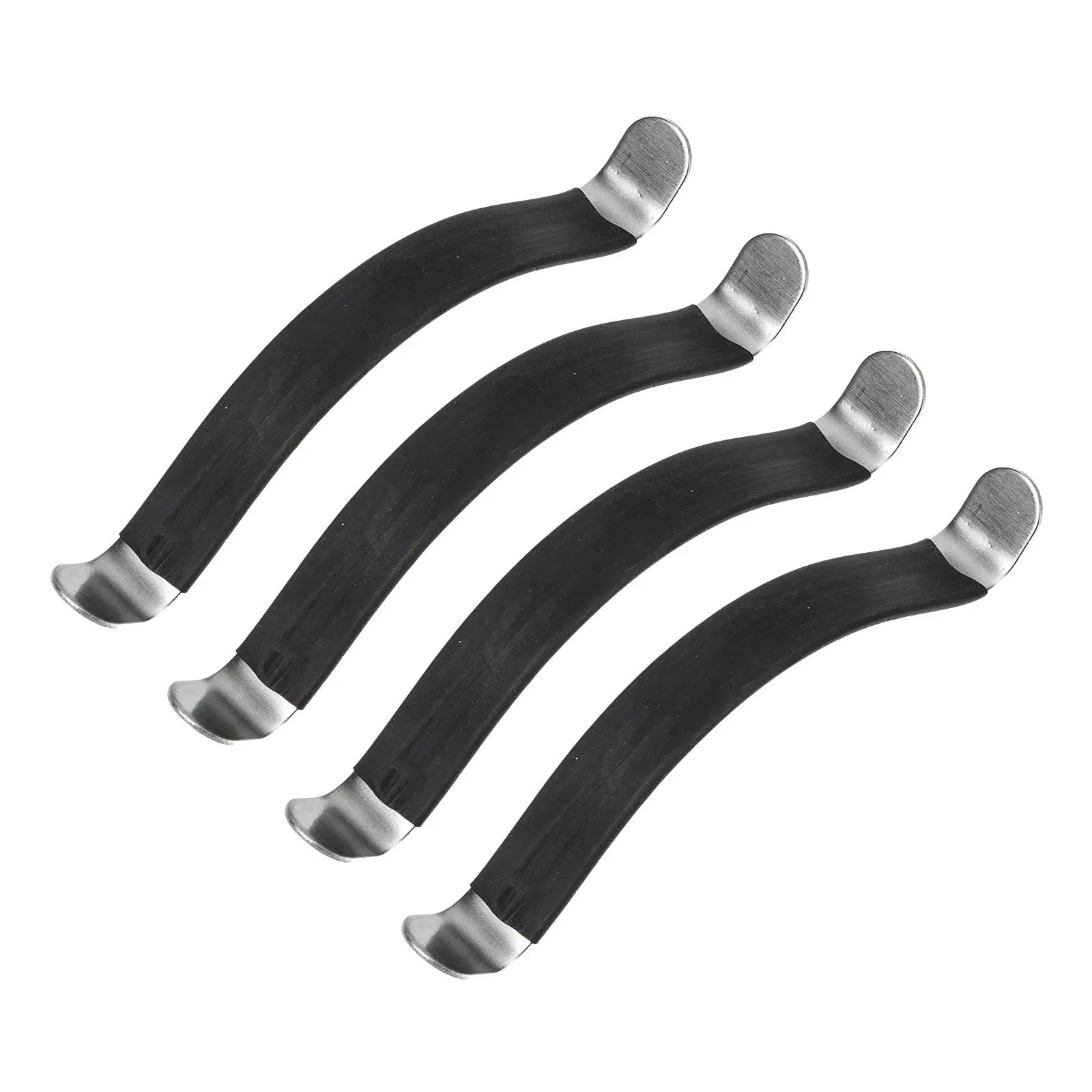 

4 Pcs Guitar String Splitter Metal Repair Tools for Cleaning Neck Filing Polishing Guitar Luthier Supplies Accessories