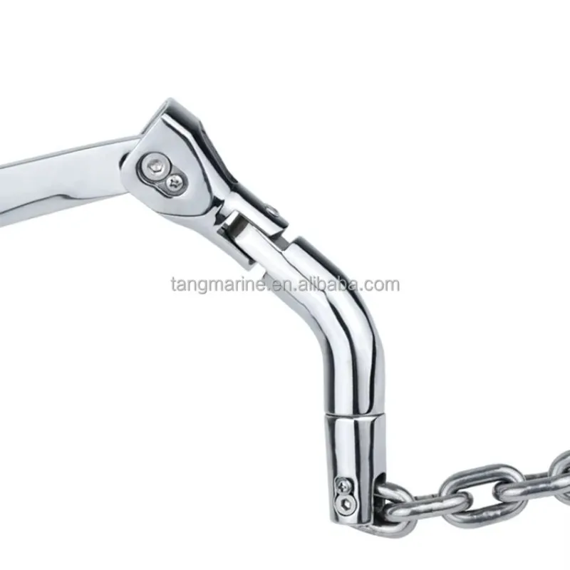 

STLF TANGREN Stainless Steel 316 Long Anchor Triple Swivel Chain Connector New Marine Boat Accessory with High Strength Durabili