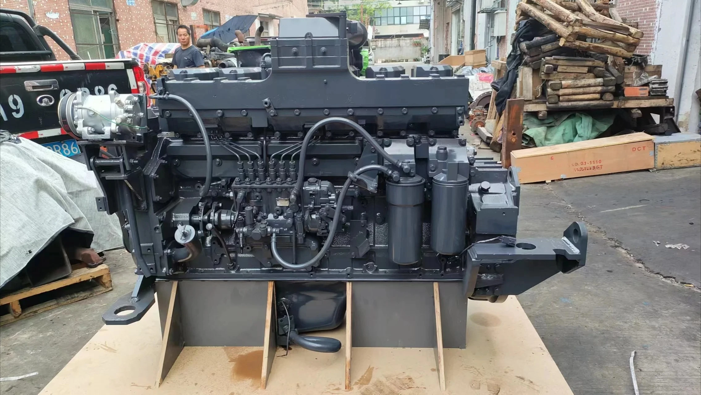 Japan High Quality Excavator Engine 6D140 Complete Engine Assembly 6D140 Full Series Hydraulic Engine