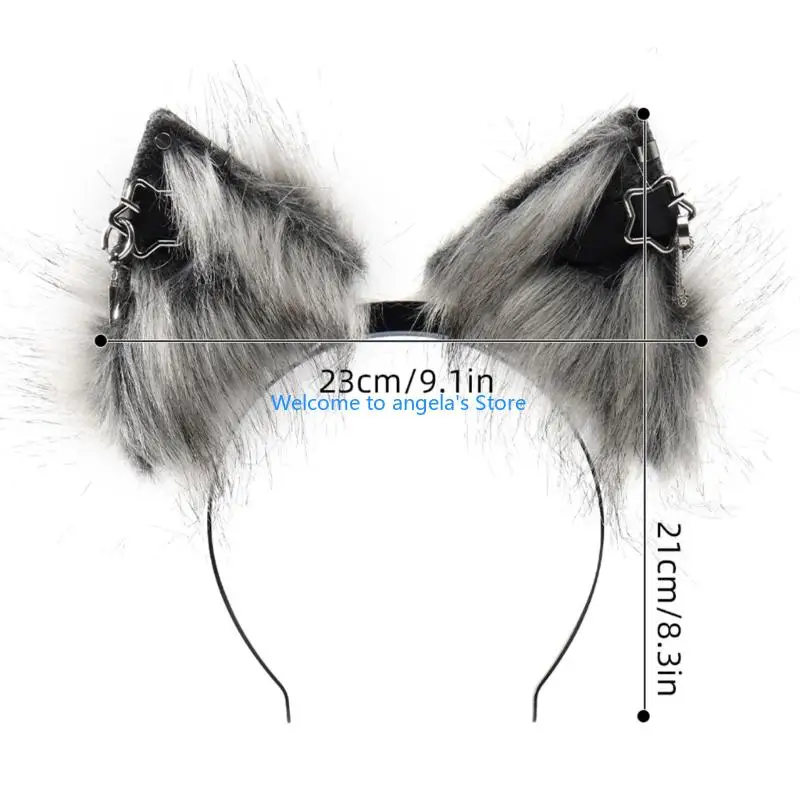 X4YC – casque d'oreille en peluche douce avec Action dynamique, pour enfants adultes