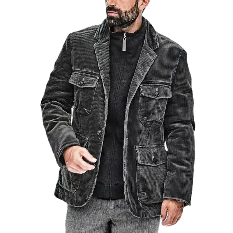 Veste trempée pour hommes, veste décontractée, document solide, mode printemps et automne, nouveau