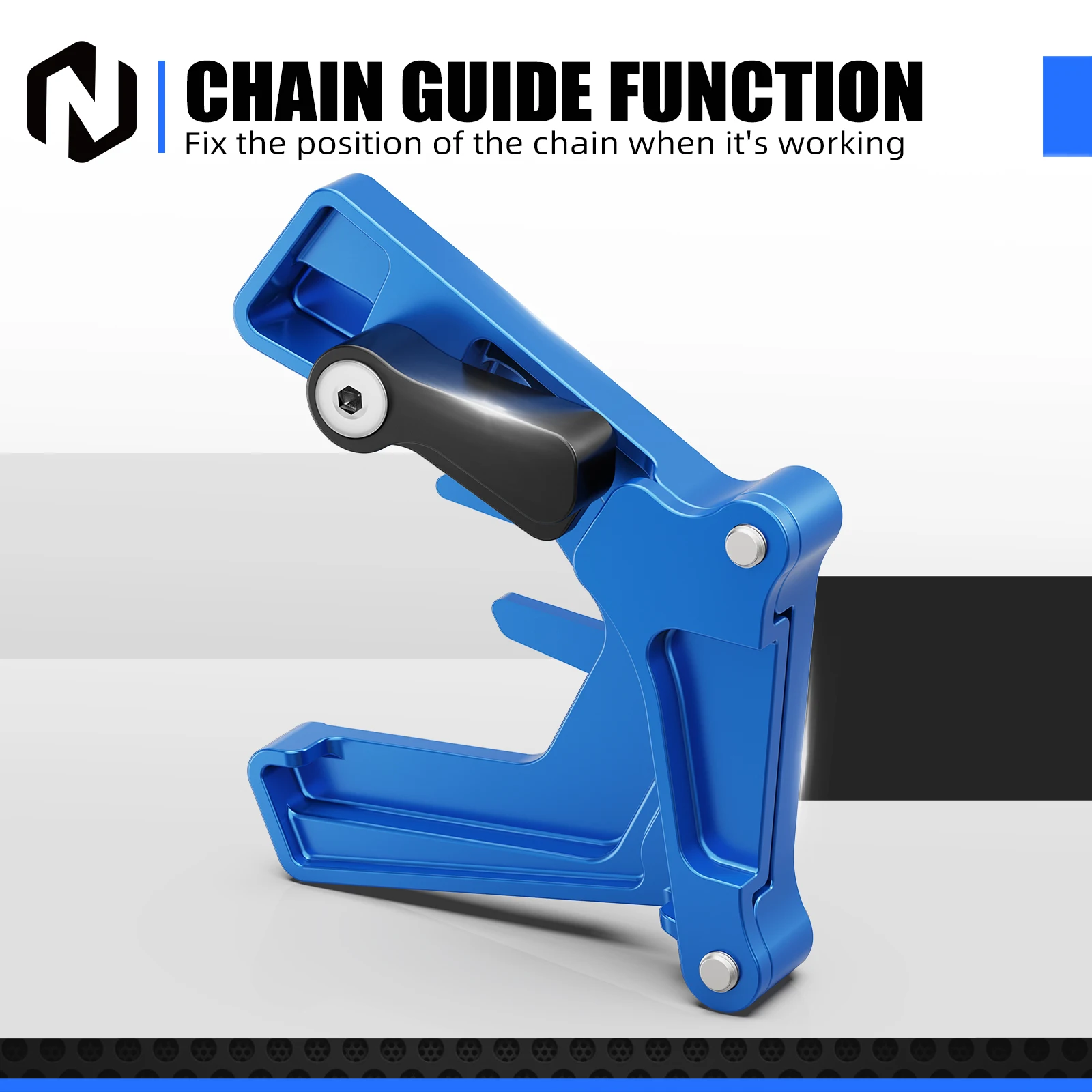 NICECNC الألومنيوم الجبهة غطاء ضرس الحرس حامي حالة التوقف لياماها YZ250 YZ 250 2000-2024 YZ250X YZ 250X 2016-2023 2022 #6