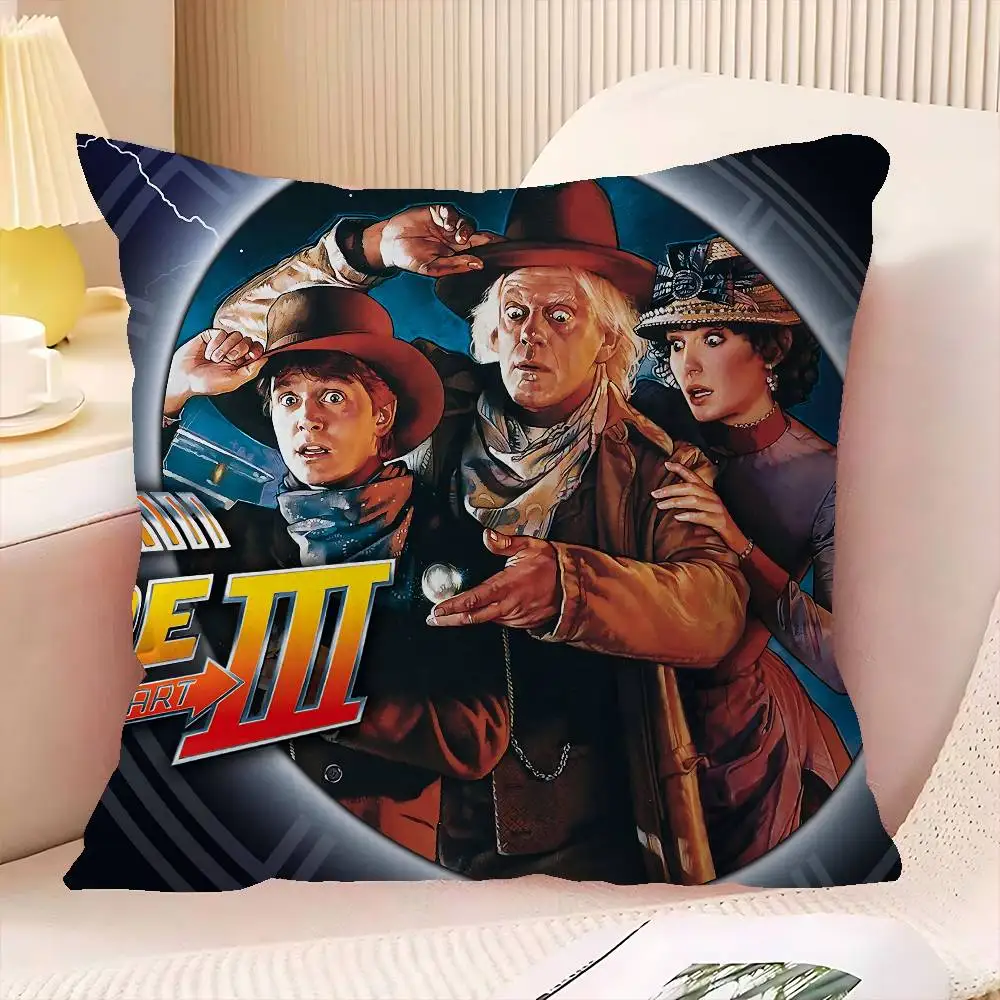 Movie Back To The Future Personalized picture text home decorative pillows Household Gifts 45x45cm