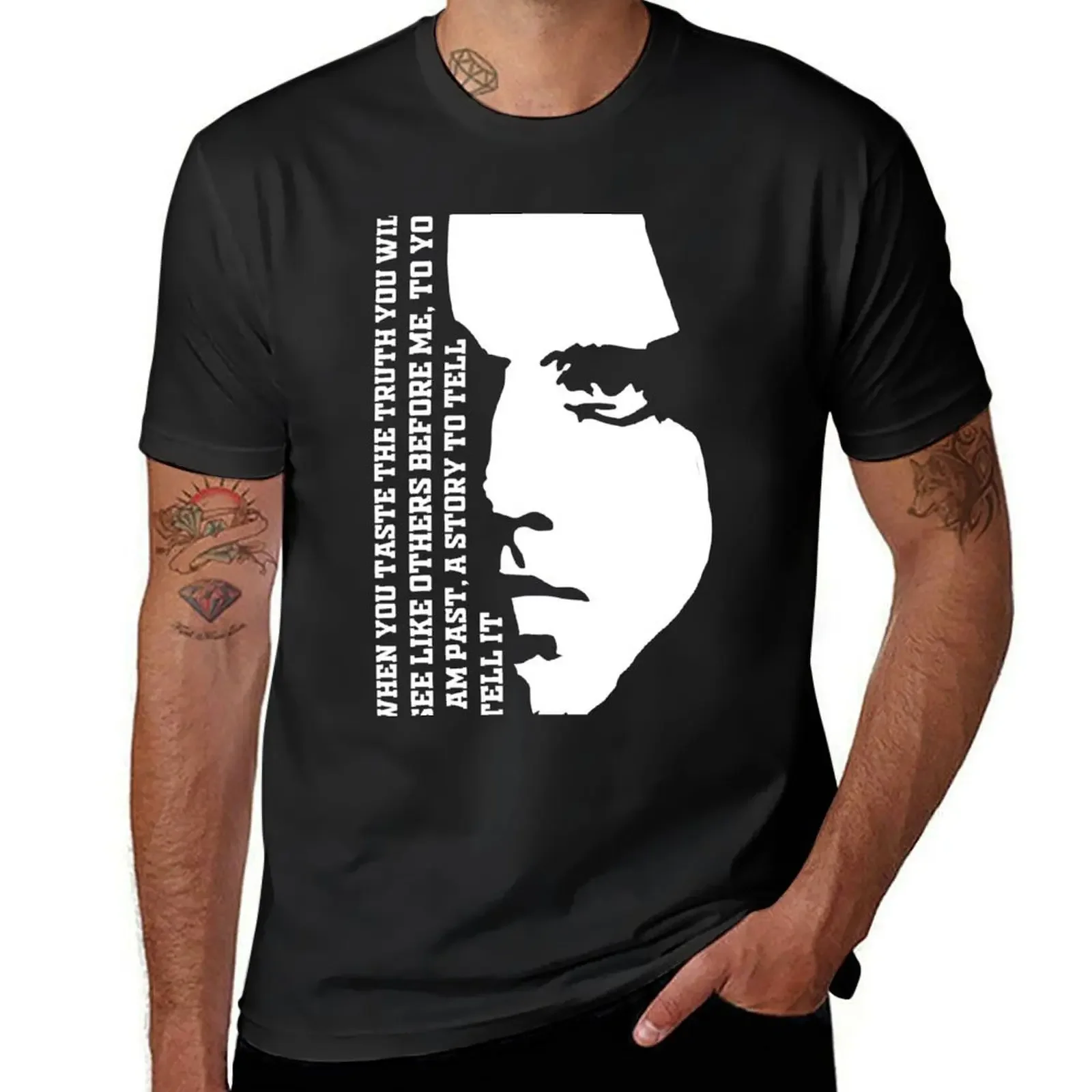 Chuck Schuldiner Story to Tell Art T-Shirt anime t shirts vintage graphic tee anime tshirt men clothes