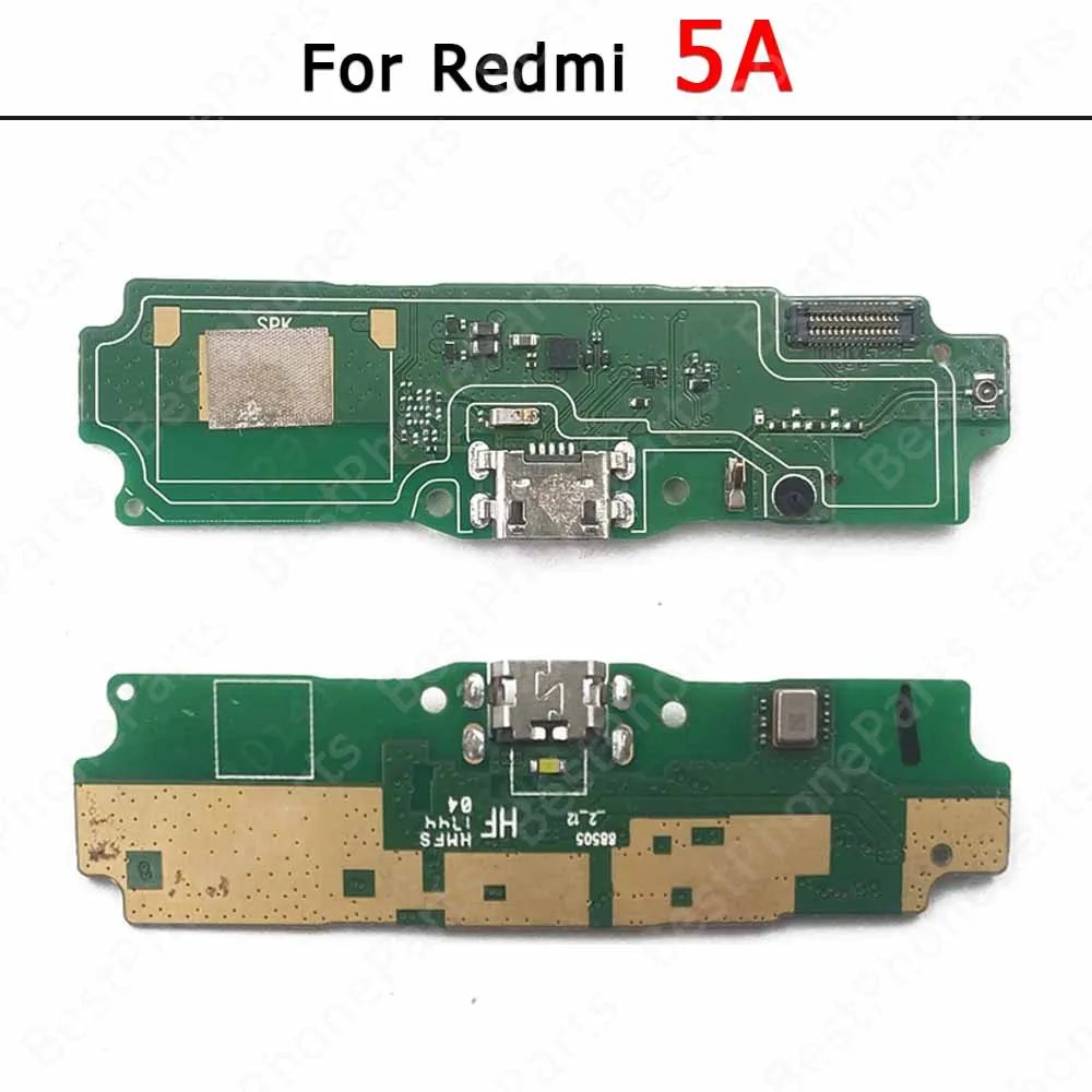 For Xiaomi Redmi 7 7A 6 6A 5 Plus 5A 4X S2 Pro 10 9 9A 9C 9T 8 8A Usb Charge Board Charging Port Pcb Connector Plate