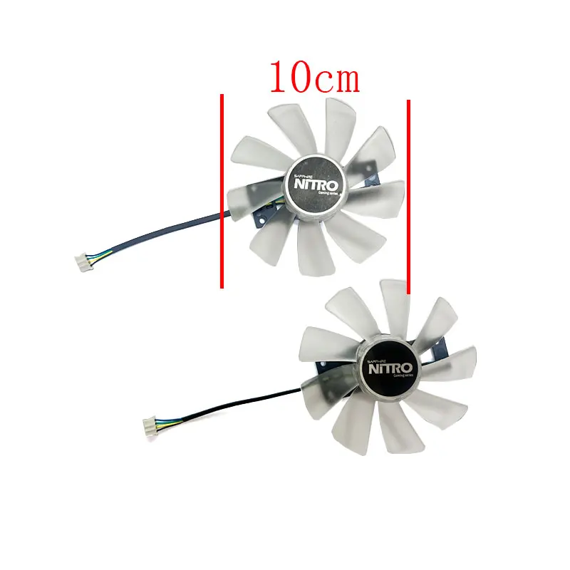 100MM GAA8B2U - PFTA DC12V 0.45A VGA fan suitable for Sapphire R9 380X 380 2G 4G 5D graphics card cooling replacement fan