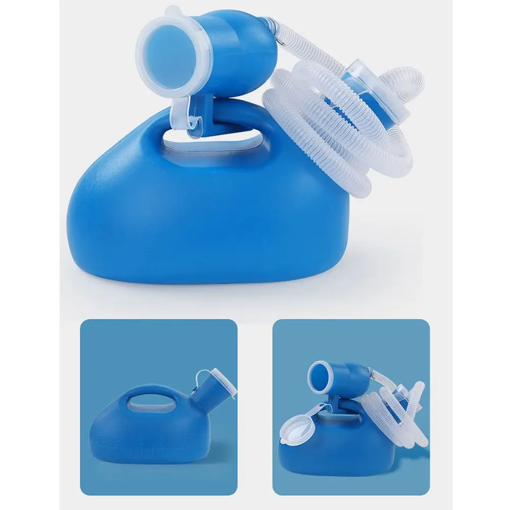 

Outdoor Supllies 2000ml Pee Tool Urinal Potty with Lid Toilet Aid Bottle Travel Urine Storage Portable Urinal Bottle