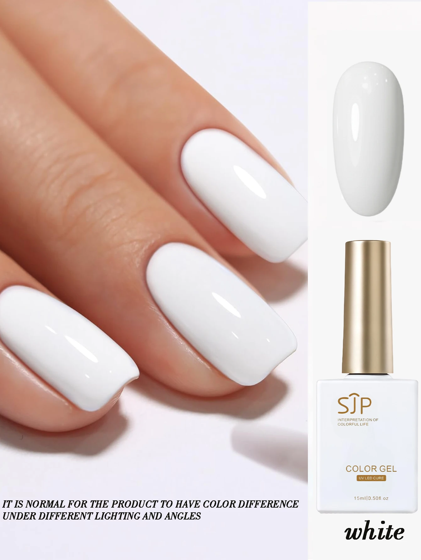 Smalto per unghie gel natalizio da 15 ml, base invernale Y2k Top Coat non pulente Smalto per unghie opaco Rosa Viola Marrone Bianco Nero Nail