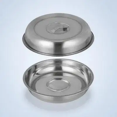 

2Pcs StainlessSteelFoodCover RoundDomeKitchenAccessories SilverColor PerfectforBaconBeef BurgersPoultry Breads GrilledSandwiches