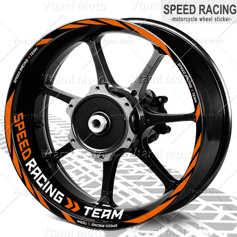 

Reflective Motorcycle Wheel Sticker Rim Decals 17 Inch For KTM Duke 990 890 790 690 390 250 200 1390 Super Duke R