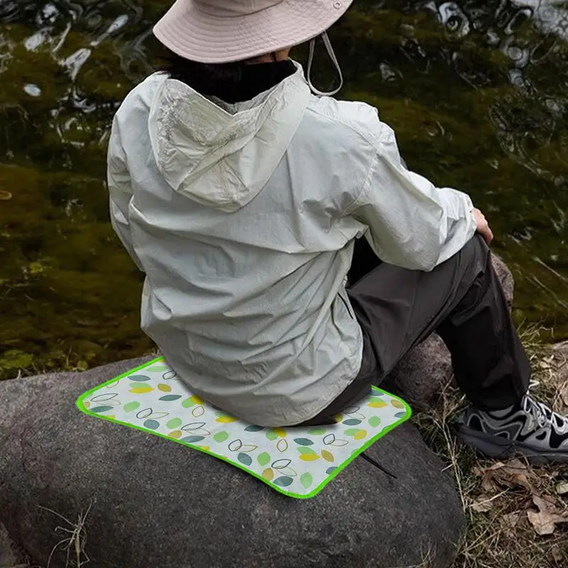 Outdoor Sitting Mat Waterproof Camping Cushion Portable Sitting Mat Travel Cushion For Outdoor Camping Park Picnic Hiking