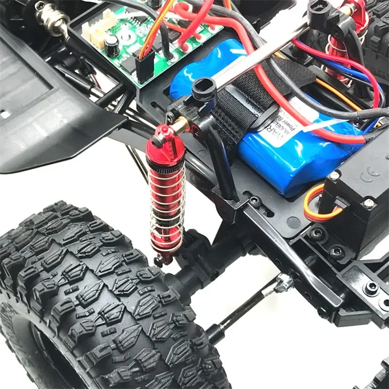 Metal Upgrade Modified External Spring Hydraulic Shock Absorber For MN-999 1/10 RC Car Parts