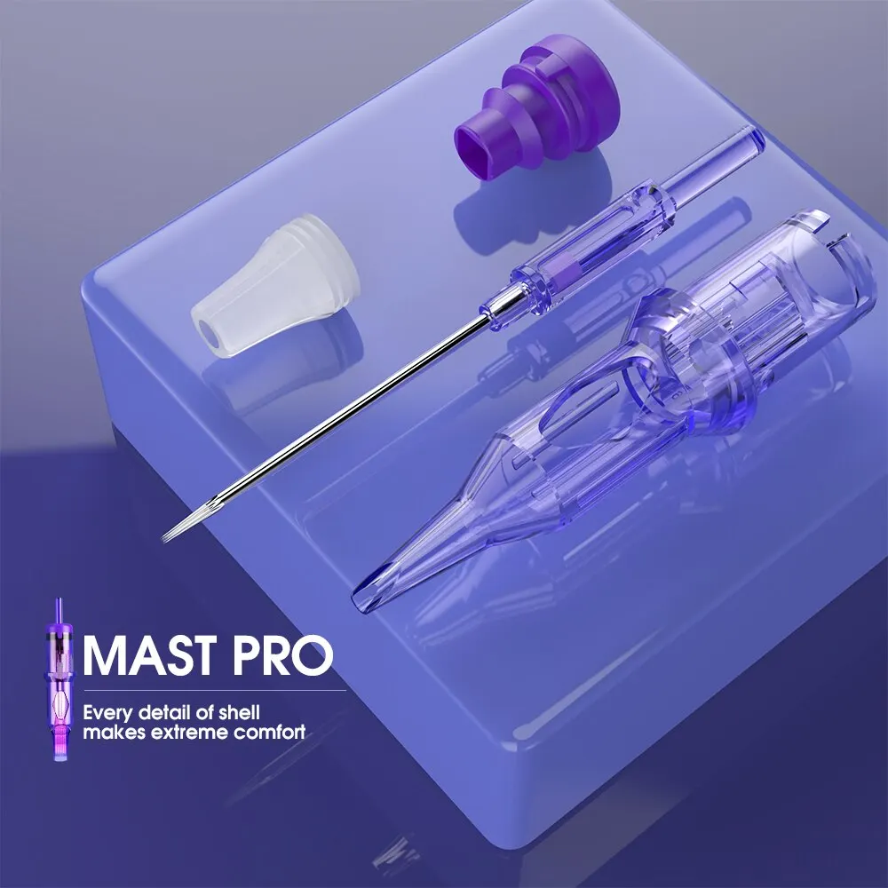 Mast pro tattoo patrone nadeln rl rund einlage sterilisierte sicherheits tattoo nadel 20 teile/los