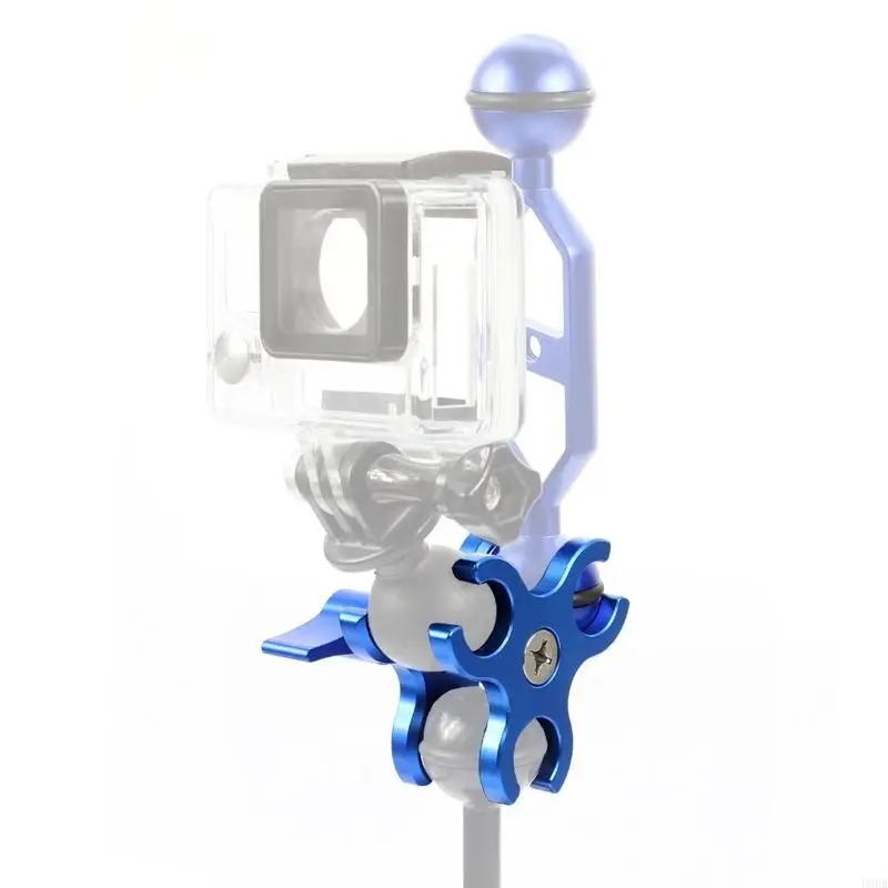 

Diving 3 Holes Clip for Ball Mount Holder for Butterfly Clamp Light Bracket Underwater Photography