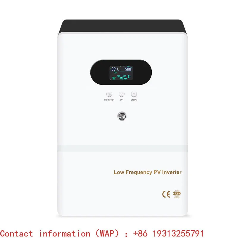 5000W 48VDC Off-Grid String Inverter Pure Sine Wave Single Output 240VAC for Home Office