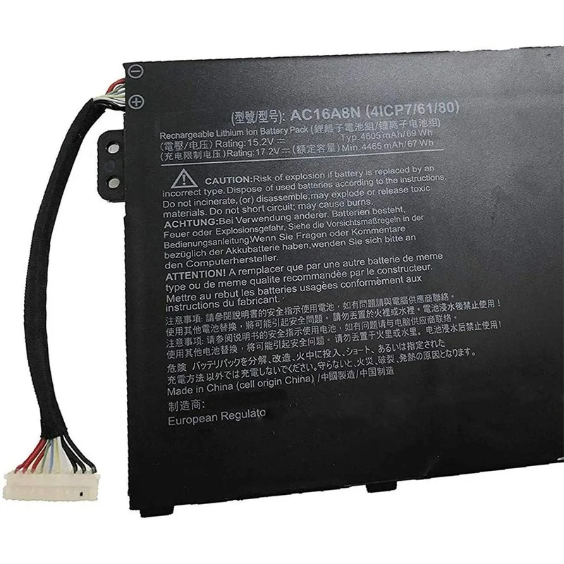 Original AC16A8N 4ICP7/61/80 Battery Suitable for Acer Aspire V17 V15 Nitro BE VN7-793G