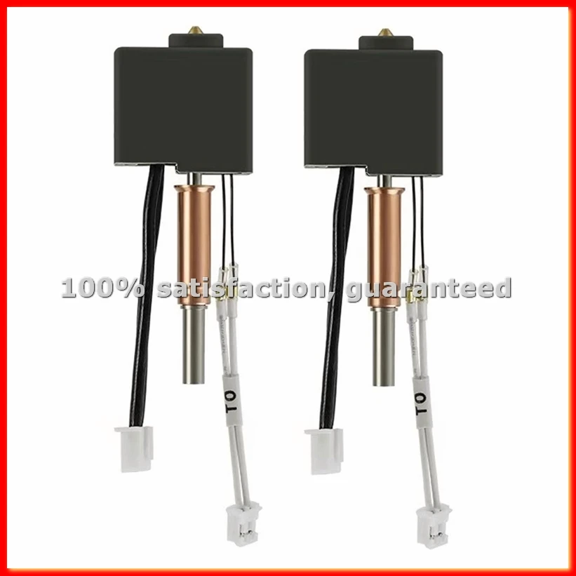 Hotend for 3 Hot End Kit Print Head Heating Block Temperature Heating 3D Printer Accessories (2-Pack)-A13G