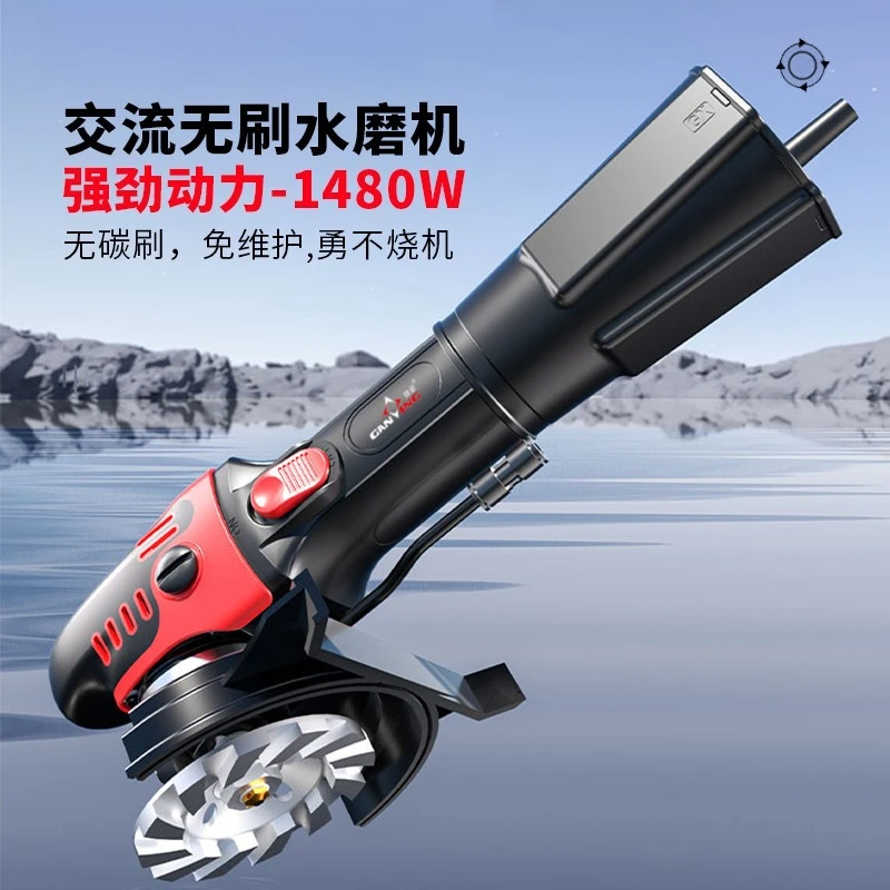 

Бесщеточная водополировальная машина переменного тока, машина для полировки мрамора, камня, с регулировкой скорости