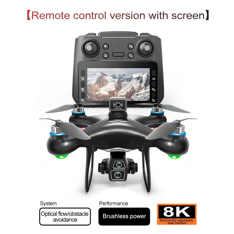 Z3 Drone HD Aerial Photography Intelligent Obstacle Avoidance Smart Hover Helicopter 360° Flip Remote Control Quadcopter