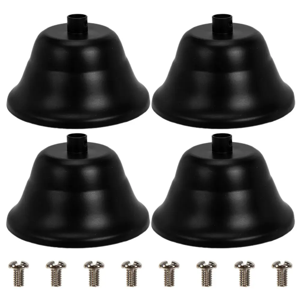 4Pcs Ceiling Light Canopy Plate Modern Metal Light Fixture Mounting Kit for Pendant Chandelier Wall Lamp Easy Install Vintage