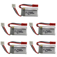 JST PLug Lipo Battery 7.4V For RC Airplane Quadcopter Drone Helicopter Toys Spare Parts 2S 7.4V 400mah Lipo Battery with JST Plu