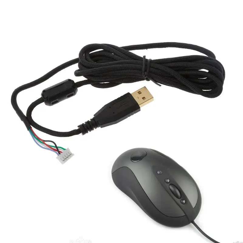 DIY Payung Tali Kabel Mouse Lembut Tahan Lama Kabel Mouse Pengganti Kabel Mouse untuk MX518 Tikus