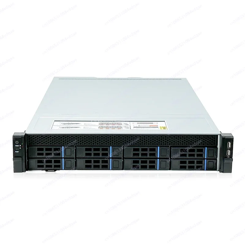 2U rack-mounted NAS server chassis - 8/12-bit optional, hot-swappable enterprise private cloud storage